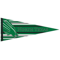 Wholesale-North Texas Mean Green Premium Pennant 12" x 30"