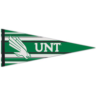 North Texas Mean Green Premium Pennant 12" x 30"
