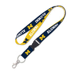 Michigan Wolverines Lanyard w/detachable buckle 1"