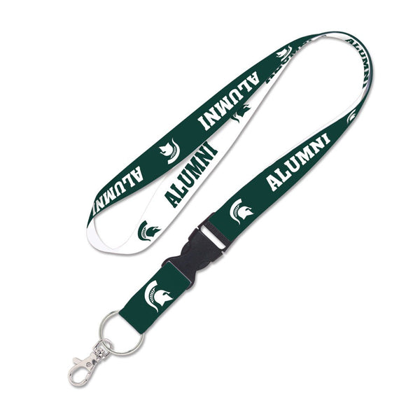Michigan State Spartans Lanyard w/detachable buckle 1"