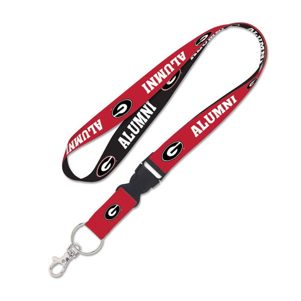 Georgia Bulldogs Lanyard w/detachable buckle 1"
