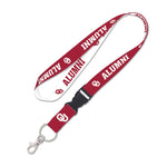 Oklahoma Sooners Alumni Lanyard w/detachable buckle 1"