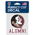 Florida State Seminoles Perfect Cut Color Decal 4" x 4"