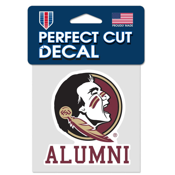 Florida State Seminoles Perfect Cut Color Decal 4" x 4"