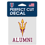 Arizona State Sun Devils Perfect Cut Color Decal 4" x 4"