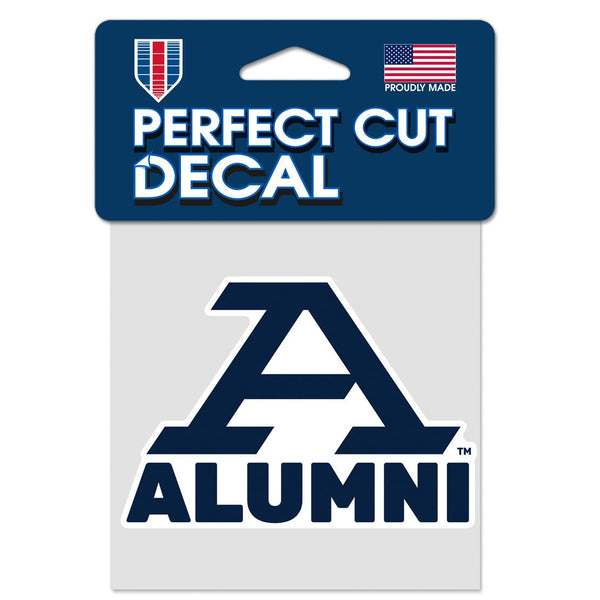 Akron Zips Perfect Cut Color Decal 4" x 4"