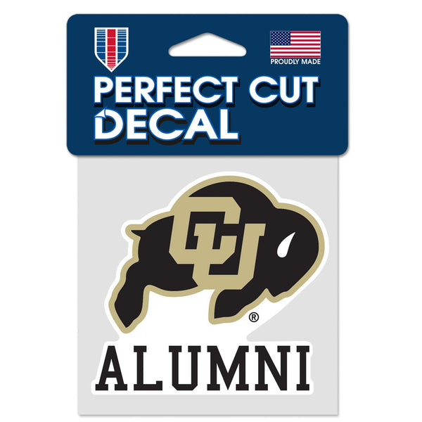 Colorado Buffaloes Perfect Cut Color Decal 4" x 4"