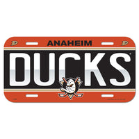 Anaheim Ducks License Plate
