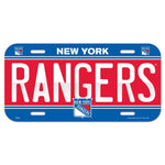 New York Rangers License Plate