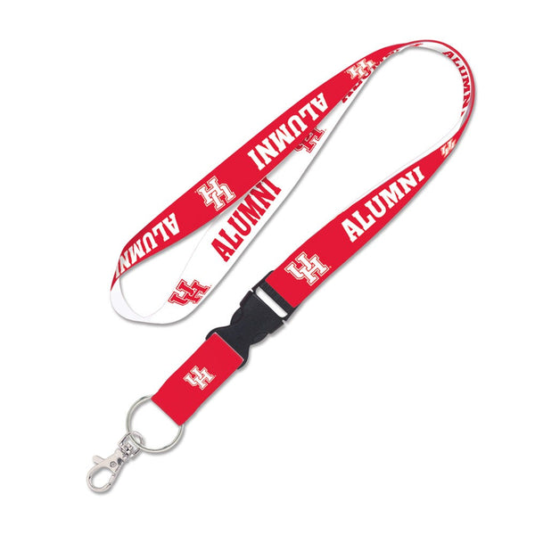 Houston Cougars ALUMNI Lanyard w/detachable buckle 1"