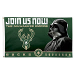 Milwaukee Bucks / Star Wars Star Wars Flag - Deluxe 3' X 5'