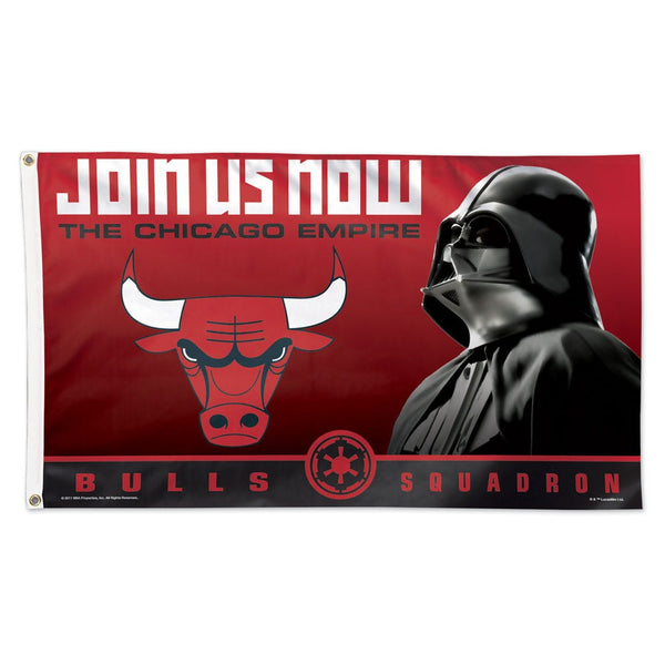 Chicago Bulls / Star Wars Star Wars Flag - Deluxe 3' X 5'