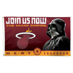 Miami Heat / Star Wars Star Wars Flag - Deluxe 3' X 5'