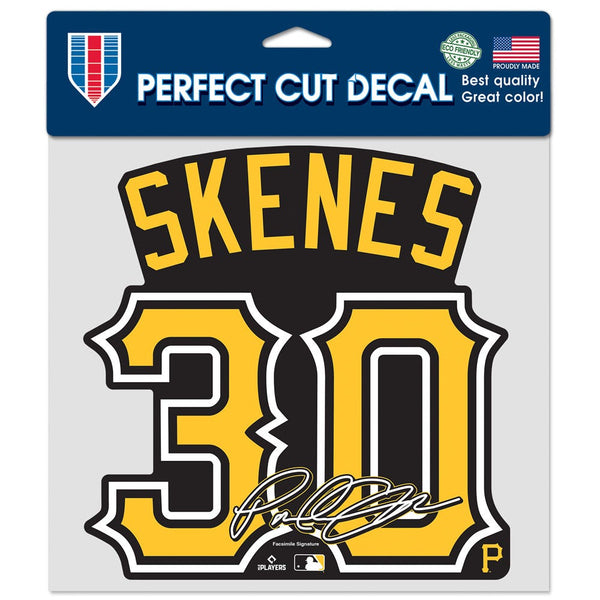 Pittsburgh Pirates PLAYERS CHOICE DIAMOND CLUB(R) Perfect Cut Color Decal 8" x 8" Paul Skenes