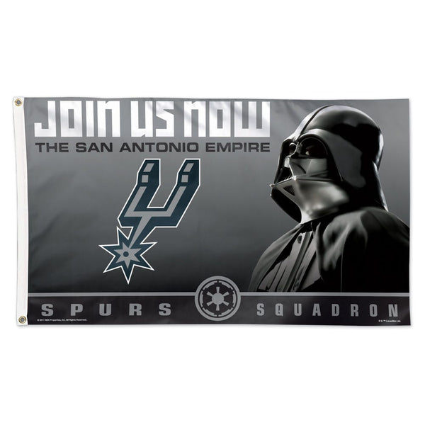 San Antonio Spurs / Star Wars Star Wars Flag - Deluxe 3' X 5'