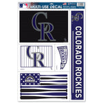 Colorado Rockies Multi Use Decal 11" x 17"
