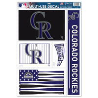 Colorado Rockies Multi Use Decal 11" x 17"