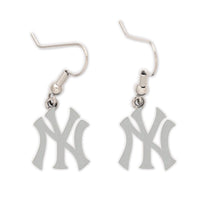 New York Yankees Earrings Jewelry Card