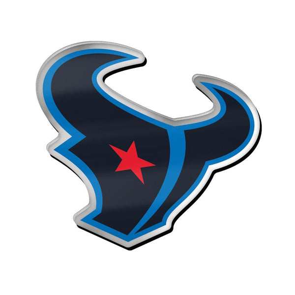 Houston Texans color rush Acrylic Pin Jewelry Card