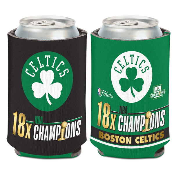 World Champions Boston Celtics 18x NBA Champ Can Cooler 12 oz.