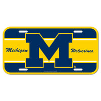 Michigan Wolverines License Plate