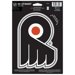 Philadelphia Flyers Die Cut Logo Magnet 6.25" x 9"