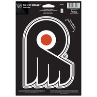 Philadelphia Flyers Die Cut Logo Magnet 6.25" x 9"