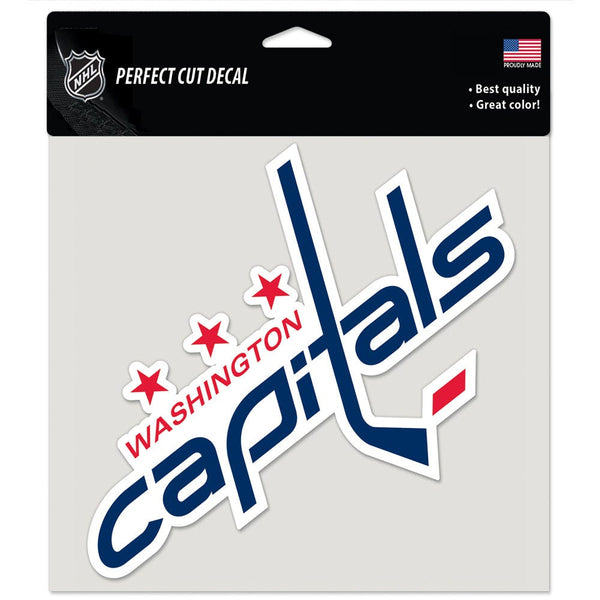 Washington Capitals Perfect Cut Color Decal 8" x 8"