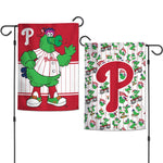 Philadelphia Phillies Phanatic Garden Flags 2 sided 12.5" x 18"