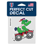 Philadelphia Phillies Phanatic Perfect Cut Color Decal 4" x 4"