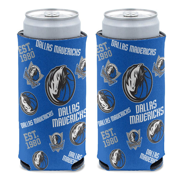 Dallas Mavericks 12 oz Slim Can Cooler