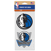 Dallas Mavericks Perfect Cut Decal Set of two 4"x4"