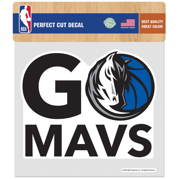 Dallas Mavericks Perfect Cut Color Decal 8" x 8"