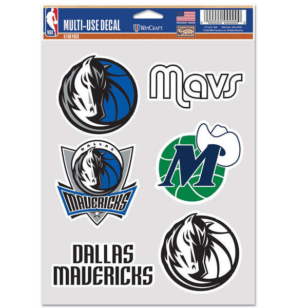 Dallas Mavericks Multi Use 6 Fan Pack