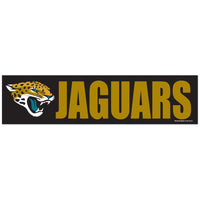 Jacksonville Jaguars Bumper Strip 3" x 12"
