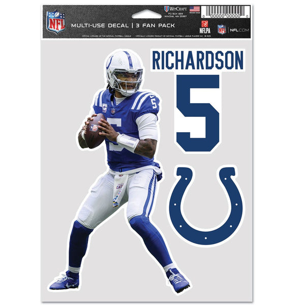 Indianapolis Colts Multi Use 3 Fan Pack Anthony Richardson