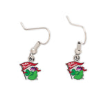 Philadelphia Phillies Phanatic Earrings Jewelry Card