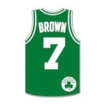 Boston Celtics Collector Enamel Pin Jewelry Card Jaylen Brown
