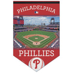 Philadelphia Phillies Stadium MLB Premium Felt Banner 17" x  26"