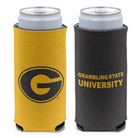 Grambling Tigers 12 oz Slim Can Cooler