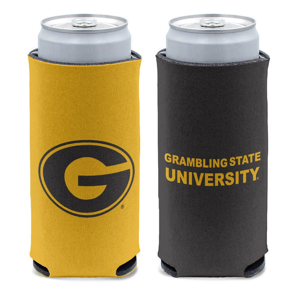 Grambling Tigers 12 oz Slim Can Cooler