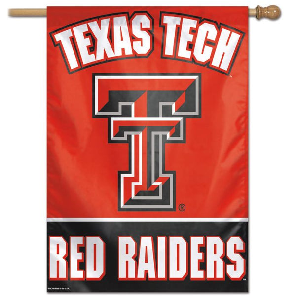 Wholesale-Texas Tech Red Raiders Vertical Flag 28" x 40"