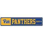 Wholesale-Pittsburgh Panthers Street / Zone Sign 3.75" x 19"