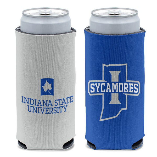 Indiana State Sycamores 12 oz Slim Can Cooler