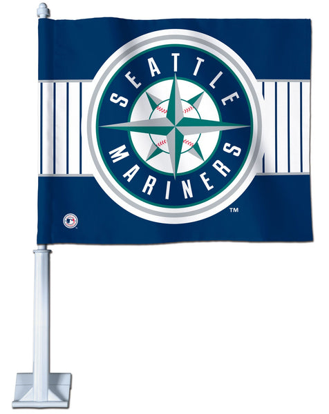 Seattle Mariners Car Flag 11.75" x 14"
