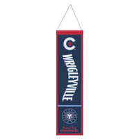 Chicago Cubs / City Connect Wool Banner 8" x 32"