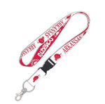 Arkansas Razorbacks /College Vault Lanyard w/detachable buckle 1"