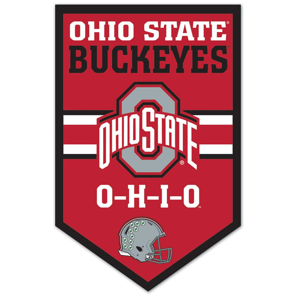 Ohio State Buckeyes Wood Sign 11" x 17" 1/4" thick