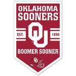 Oklahoma Sooners Wood Sign 11" x 17" 1/4" thick