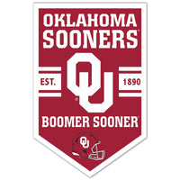 Oklahoma Sooners Wood Sign 11" x 17" 1/4" thick